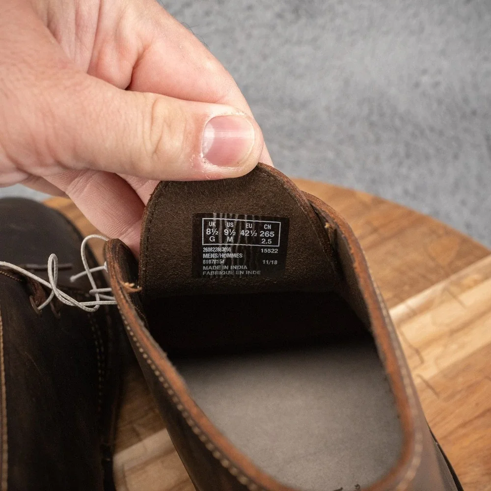 Clarks Mens Size 9.5 M Bushacre 2 Boots Beeswax 26082286‎